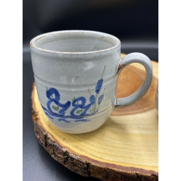 Owens Seagrove NC Pottery Childrens Mug Cup North - Picture 2 of 7